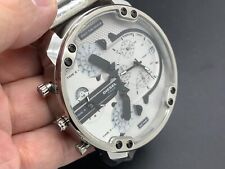 Usado, Relógio masculino Diesel DZ7421 Mr.Daddy 2.0 cronógrafo de aço inoxidável tom prata comprar usado  Enviando para Brazil