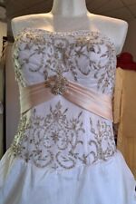 Brautkleid taft linie gebraucht kaufen  Hemmoor