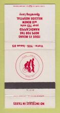 Matchbook cover hillside for sale  Shipping to Ireland