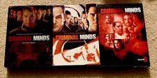 Lote de 3 conjuntos de caixas de séries de DVD temporadas 1, 2, 3 CRIMINAL MINDS (falta 1 disco) comprar usado  Enviando para Brazil