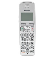 Teléfono inalámbrico de repuesto Panasonic KX-TGEA40 S plateado/blanco, usado segunda mano  Embacar hacia Argentina