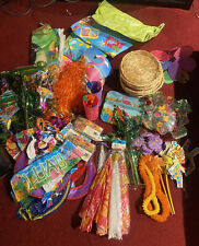 Gran parte de suministros y decoraciones tropicales para fiestas hawaianas nuevos y usados segunda mano  Embacar hacia Mexico