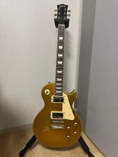 Guitarra elétrica Burny SRLG55 Les Paul tipo vintage dourada usada do Japão comprar usado  Enviando para Brazil