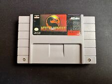 Mortal Kombat SNES Super Nintendo probado y funcionando, ¡auténtico! segunda mano  Embacar hacia Argentina