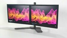Dual Monitor 2 x 19" Dual Screen Home Office Dual monitor Set Bundle with Stand., used for sale  Shipping to South Africa