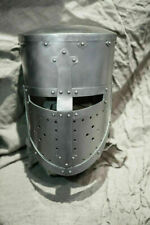 Gebruikt, Medieval Closed Pot Great Armor SCA Larp Helmet Knight Warrior Viking Cosplay tweedehands  verschepen naar Netherlands