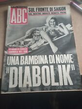 Diabolik rivista abc usato  Napoli