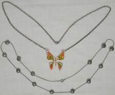 Pair necklaces stone for sale  Urbana