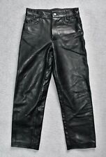 Vanson black leather for sale  SHEFFIELD