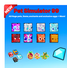 Pet Simulator 99 - Animais de estimação enormes +💎5M gemas💎 - BARATO (entrega no mesmo dia) comprar usado  Enviando para Brazil