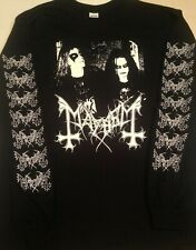 Camisa manga longa banda MAYHEM morto euronymous lords caos helvete imperador fausto, usado comprar usado  Enviando para Brazil