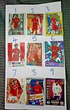 Selecione 1 de um cartão Panini & Topps / Match Attax Liverpool's Mo Salah, usado comprar usado  Enviando para Brazil