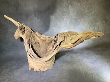 Real Natural Driftwood Tree Stump Planter Vintage Aged Wood Display Decor for sale  Shipping to South Africa