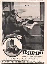 Pubblicita 1932 triumph usato  Biella