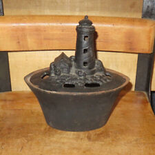 Cast Iron Lighthouse Figure Stove Top Steam Pot for sale  Norwich