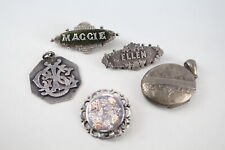 silver name brooch for sale  LEEDS