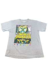 Camiseta masculina cinza Marvel tamanho grande The Infinity Gauntlet Thanos quadrinhos, usado comprar usado  Enviando para Brazil