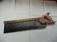 Brass back tenon for sale  NORWICH