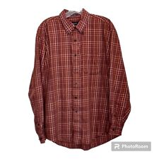 Camisa masculina Van Heusen xadrez L sem ferro manga comprida vestido de escritório empresarial Dadcore, usado comprar usado  Enviando para Brazil