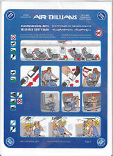 Safety Card Air Dilijans Boeing B737-500 Issue: 04 REV:00/22.03.2023 (last one) comprar usado  Enviando para Brazil