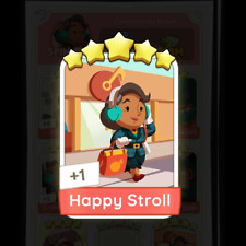 Happy Stroll - Monopoly Go! Adesivo 5 estrelas, usado comprar usado  Enviando para Brazil