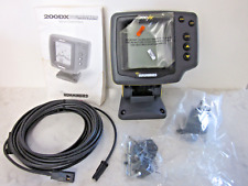 NOB HUMMINBIRD 200DX DUAL BEAM FISH FINDER W/ MOUNT & POWER CABLE -NO TRANSDUCER for sale  Shipping to South Africa