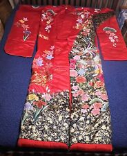 Japanese Kimono Uchikake　 Wedding Silk  japan　, used for sale  Shipping to South Africa