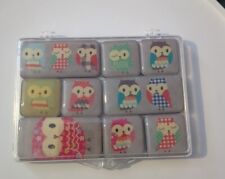 Magnets fridge owls for sale  ROYSTON