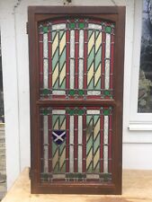 Stained glass front for sale  NEW MILTON