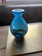 Blue patterned glass for sale  NEWPORT