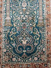 Kashmiri silk rug for sale  LONDON