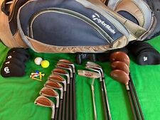 TAYLORMADE⛳BURNER OS⛳13 CLUB GOLF SET⛳BAG+3-9 IRONS⛳PUTTER⛳PW⛳SW⛳DRIVER⛳3+5 WOOD for sale  Shipping to South Africa