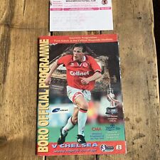 Middlesbrough chelsea 1995 for sale  NORTHALLERTON