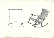 Stampa antica sedia usato  Lecco