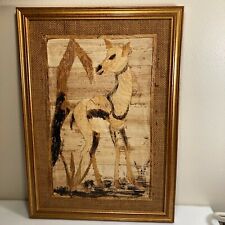 Handcrafted marquetry deer for sale  Fort Wayne