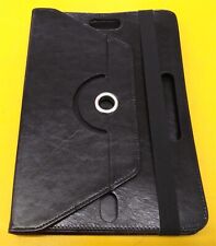 ⭐️⭐️⭐️⭐️⭐️ Funda protectora giratoria de cuero folio para tableta con soporte de 10" negra  segunda mano  Embacar hacia Argentina