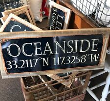 Oceanside sign longitude for sale  Mission Viejo