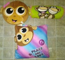 Colorful monkey pillows for sale  Forsyth