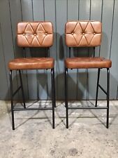 Bar stools tan for sale  HYDE