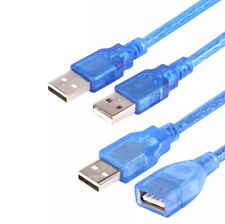 Cable de conexión de datos USB extensión cable macho hembra con anillo magnético segunda mano  Embacar hacia Argentina