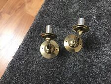 brass 2 lights wall for sale  DONCASTER