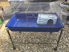 Used, Small Pet Rabbit Rat Guinea Pig Cage Indoor Outdoor Animal Hutch House Nesting for sale  PORTLAND