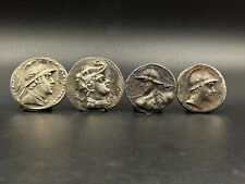 Lote de moedas de prata antigas indo-gregas greco bactrianas antigas de prata  comprar usado  Enviando para Brazil