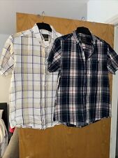 Mens checked shirts for sale  BIDEFORD