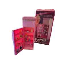 Refrigerador Mattel Barbie Pink Sparkles #4776 con accesorios de colección 1987  segunda mano  Embacar hacia Argentina