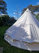 5m Bell Tent. Life Under Canvas. Large Family Or Rental Tent. Teepee Yurt  for sale  Shipping to South Africa