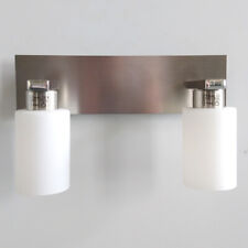 Litecraft Wall Light Satin Nickel With Cylinder Shades G9 Fitting Clearance      for sale  Shipping to South Africa