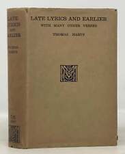 Thomas Hardy, 1840 1928 / LETRAS TARDIAS E ANTERIORES com muitos outros versículos 1ª edição comprar usado  Enviando para Brazil