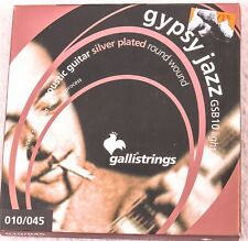 Gallistrings Gypsy Jazz Gsb10 Cordas de Guitarra Acústica Leve Ferida Redonda NOVO, usado comprar usado  Enviando para Brazil