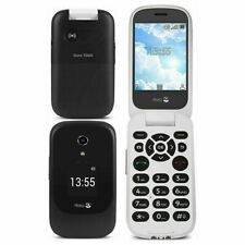 Doro 7060 Klapka Składany duży guzik 4G Czarny Biały Telefon komórkowy - Fabrycznie odblokowany na sprzedaż  Wysyłka do Poland